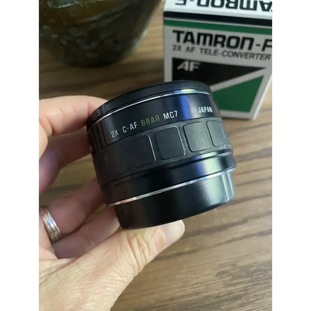 Vintage Tamron 2X AF Tele-Converter Lens for Canon EOS